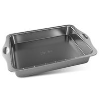  MasterClass KCMCHB57 30 cm Deep Cake Tin with PFOA Free Non  Stick and Loose Bottom, 1 mm Carbon Steel, 12 Inch Large Round Pan, Grey:  Muffin Pans: Home & Kitchen
